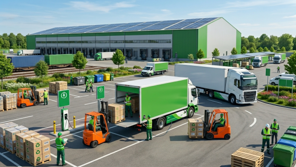 Logistica Net-Zero: come l'economia circolare abbatte i costi operativi